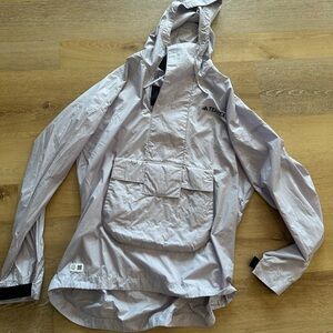 TERREX Lightweight Hooded Anorak Jacket in Pale Lilac